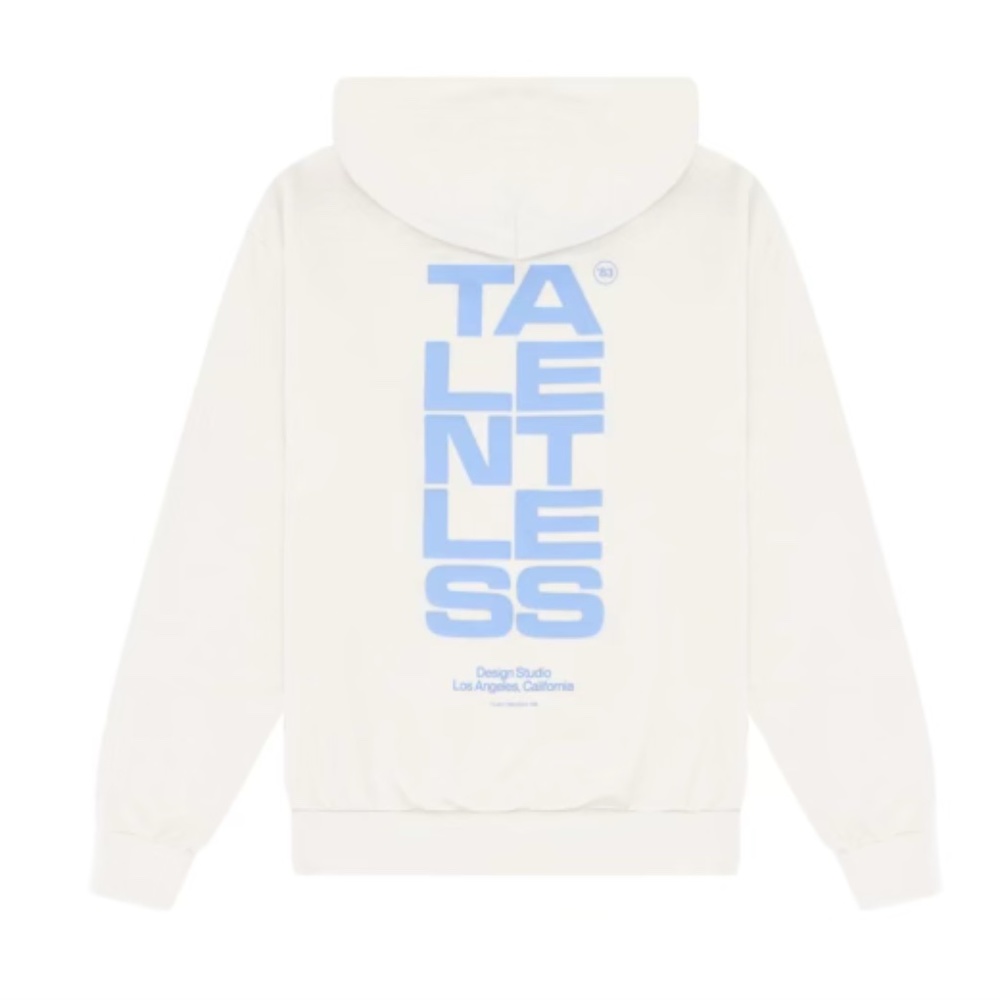 Womens lightweight talentless hoodie- stack graphic Size S